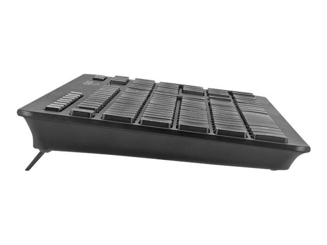 Delock - Silent - Tastatur - kabellos - 2.4 GHz