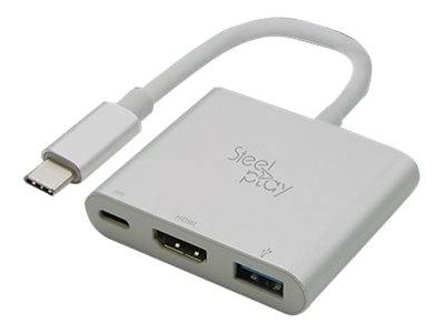 Steelplay Mini Dock - Externer Videoadapter - USB-C