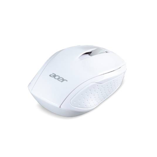 Acer Mouse Wireless - G69 - Rf - 2.4G With Chrome Logo White Retail Pack