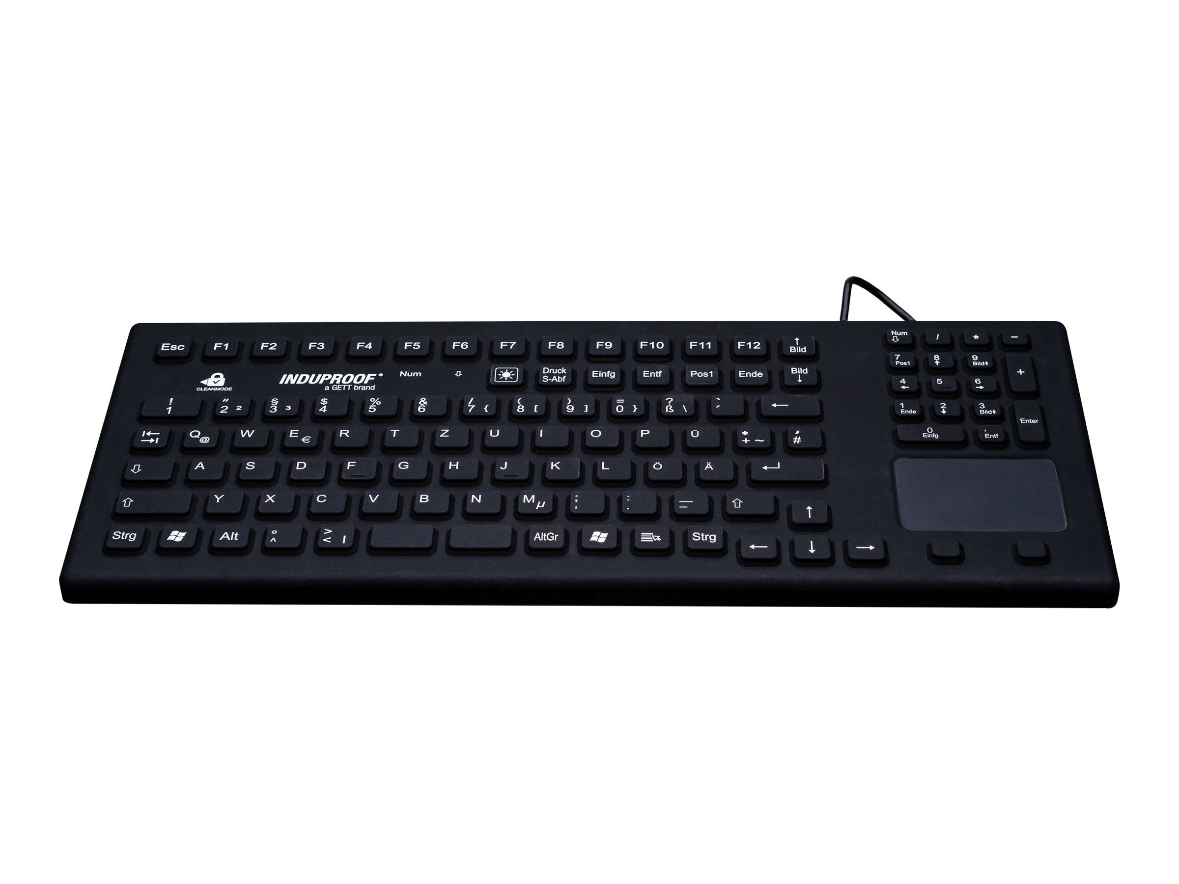 InduKey InduProof Smart Touch - Tastatur - mit Touchpad