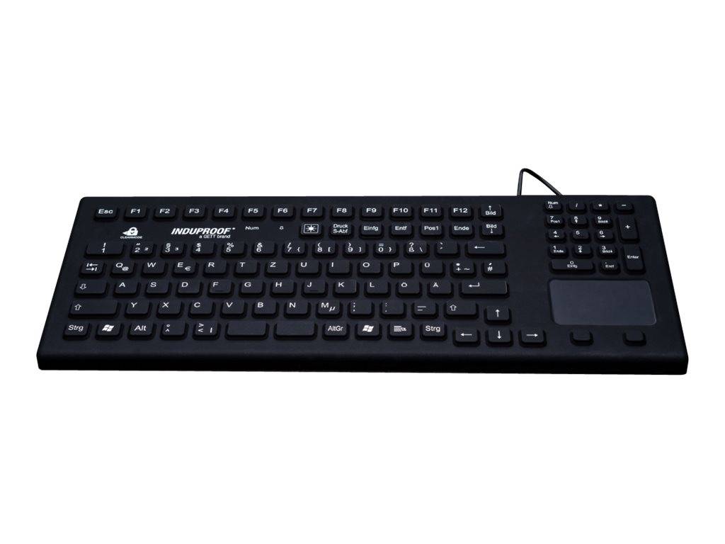 InduKey InduProof Smart Touch - Tastatur - mit Touchpad