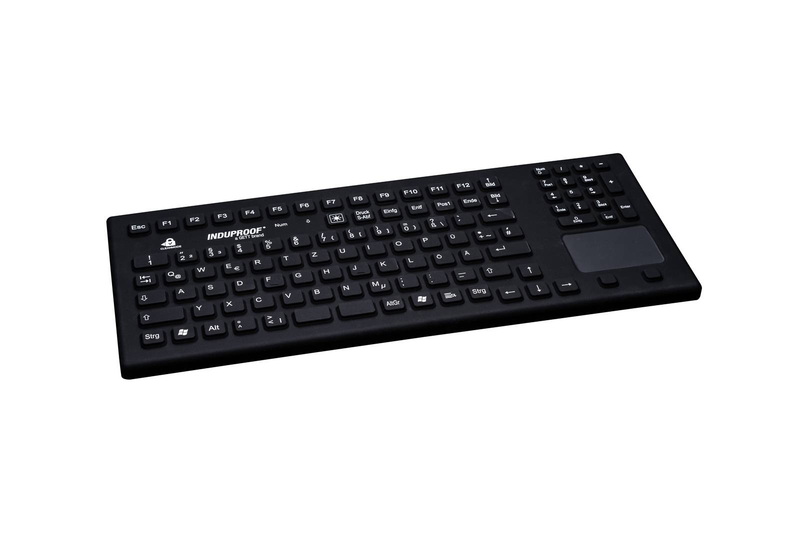 InduKey InduProof Smart Touch - Tastatur - mit Touchpad
