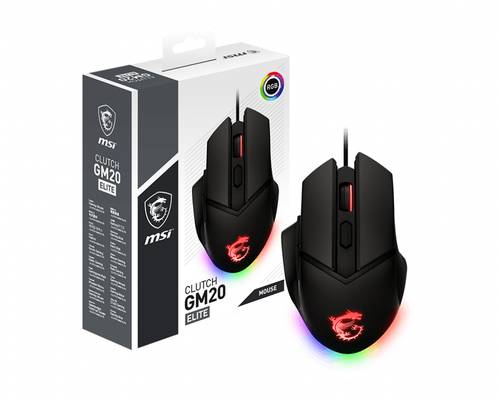 Clutch GM20 Elite Gaming Mouse, Black, USB