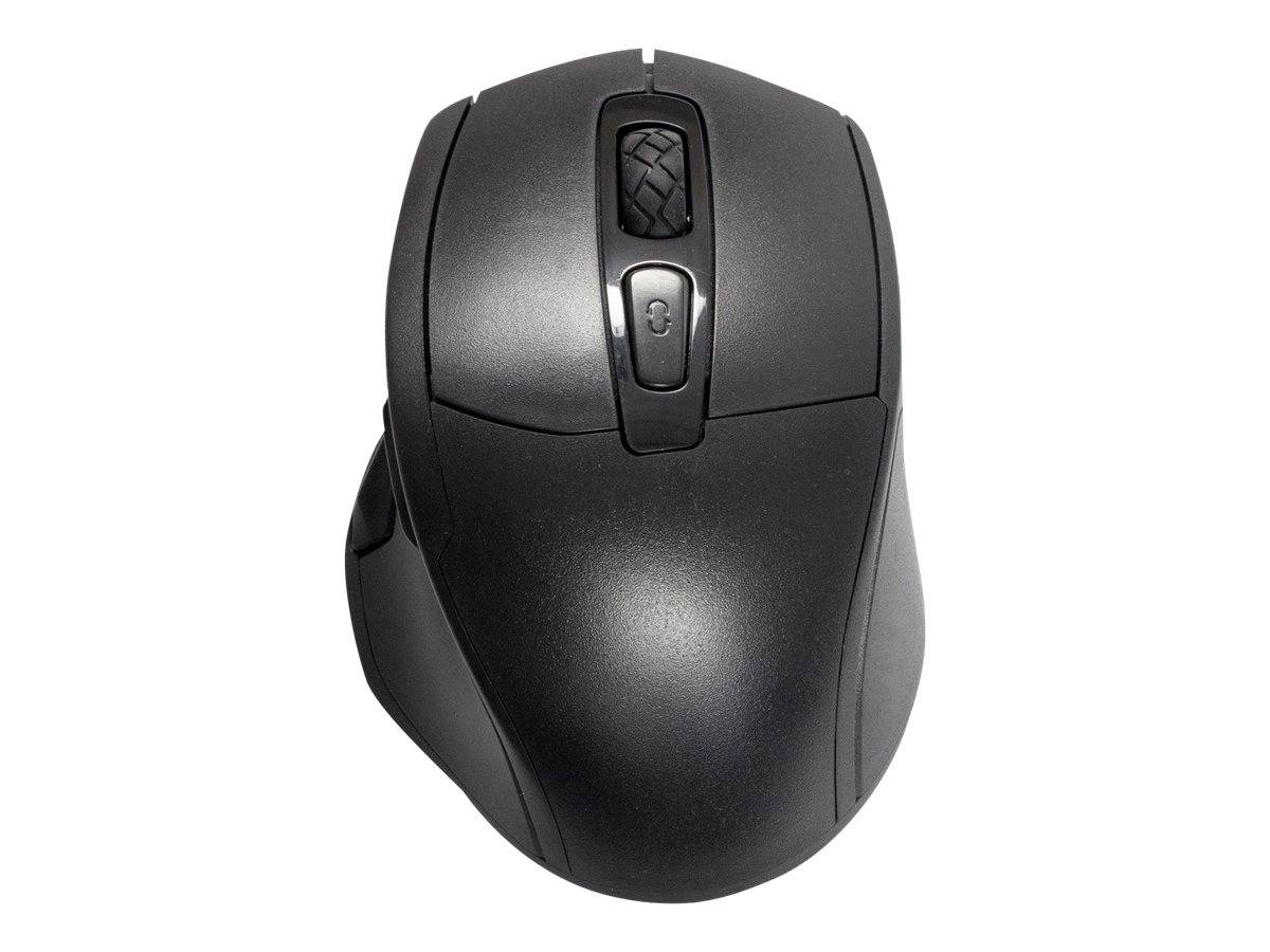 INTER-TECH - Eterno M-230 - Maus - ergonomisch - optisch - 6 Tasten - kabellos - 2.4 GHz - kabelloser Empfänger (USB)