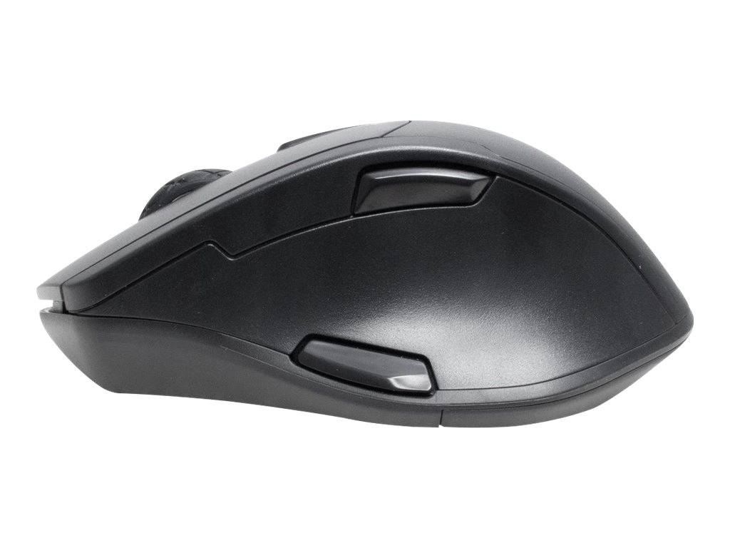 INTER-TECH - Eterno M-230 - Maus - ergonomisch - optisch - 6 Tasten - kabellos - 2.4 GHz - kabelloser Empfänger (USB)