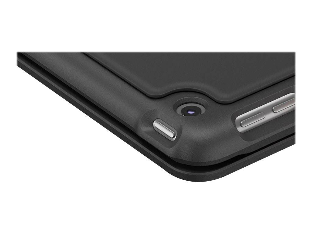 Logitech Slim Folio - Tastatur und Foliohülle - Bluetooth - QWERTY - GB - Graphite - für Apple 10.2-inch iPad (7. Generation, 8. Generation)
