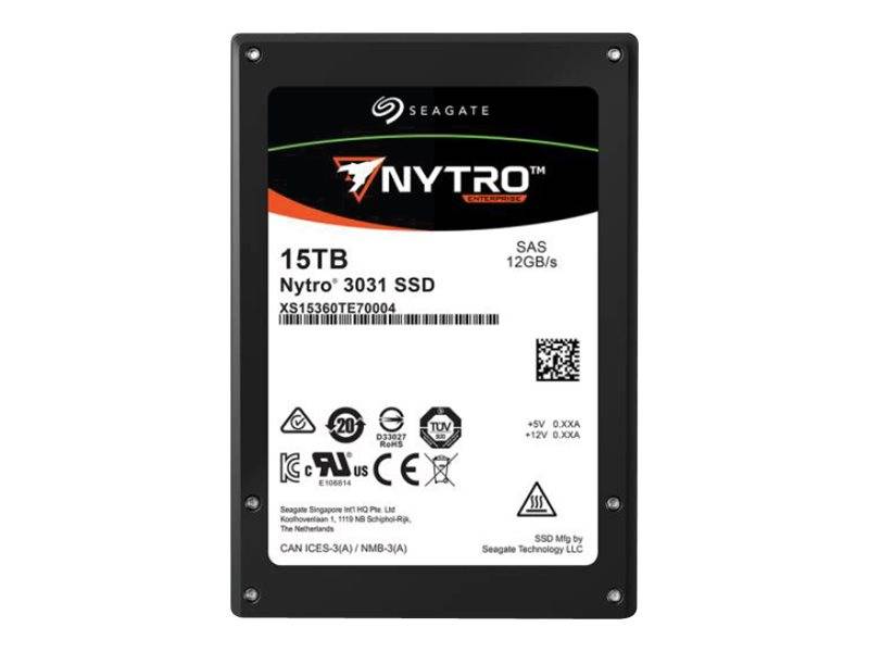 Seagate Nytro 3131 XS15360TE70014 - Solid-State-Disk - verschlüsselt - 15.36 TB - intern - 2.5" (6.4 cm)