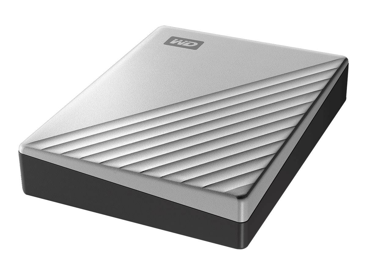 Western Digital My Passport Ultra 4 TB externe HDD-Festplatte silber