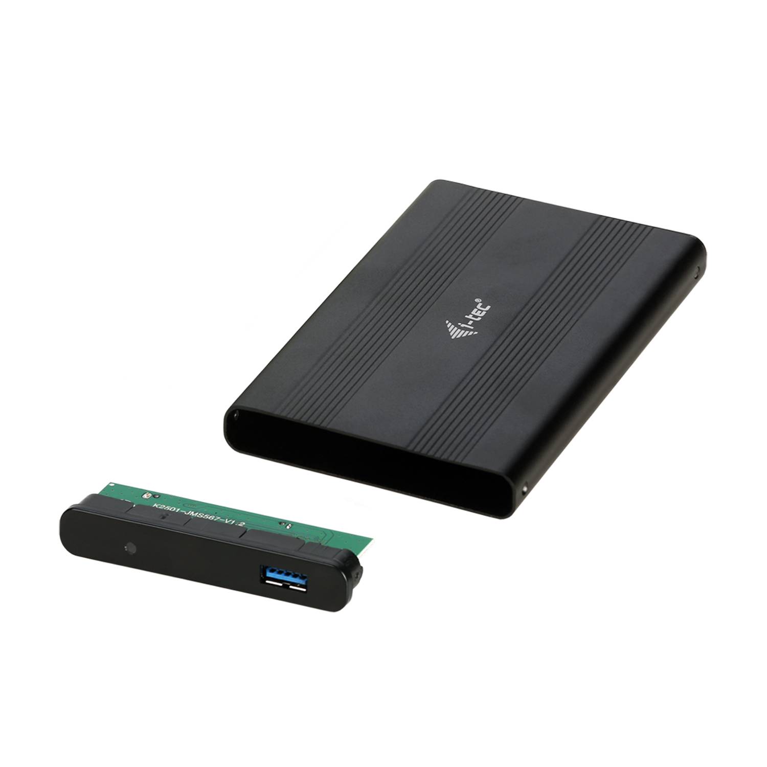 i-Tec MySafe AluBasic Advance - Speichergehäuse - 2.5"" (6.4 cm)