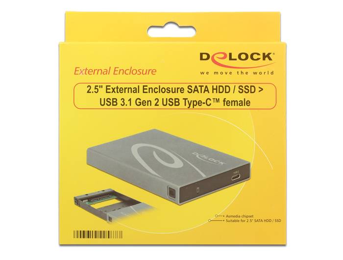DeLOCK - Speicher-Controller - 2.5" (6.4 cm)