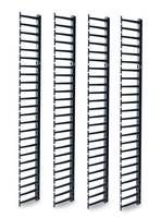 APC - Kabelführungsplatte für Schaltschrank - Schwarz - 48U (Packung mit 4)