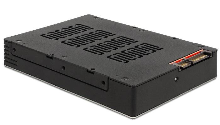 DeLOCK 3.5" Mobile Rack for 1 x 2.5" SATA HDD / SSD - Mobiles Speicher-Rack - 2.5" (6.4 cm)