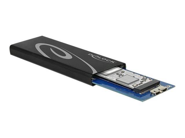 DeLOCK - Speichergehäuse - M.2 Card - 600 MBps - USB 3.1 (Gen 2)