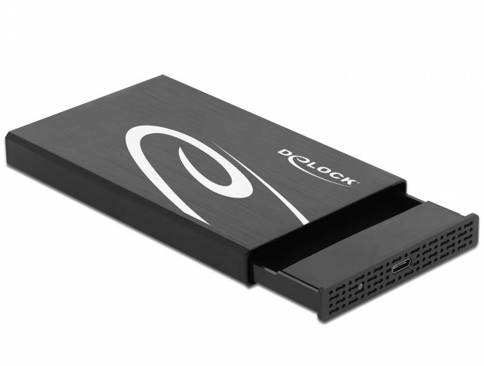 Delock External Enclosure for 2.5"" SATA HDD / SSD with SuperSpeed USB 10 Gbps (USB 3.1 Gen 2)