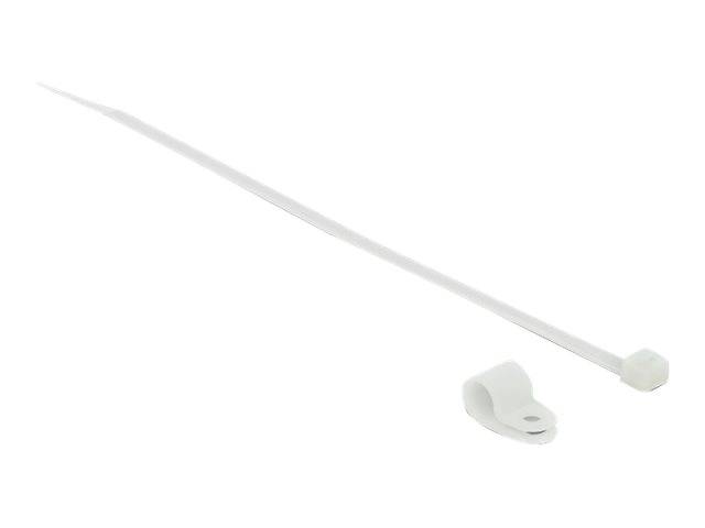 DeLOCK - Kabelbinder-Kit - 25 cm - weiß