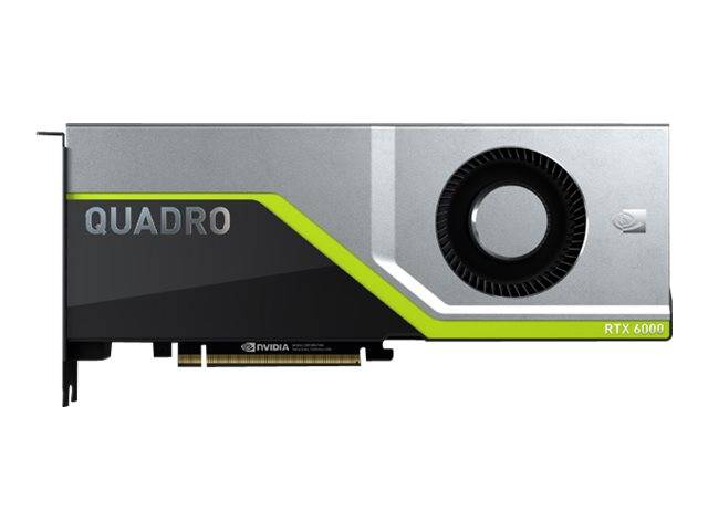 NVIDIA Quadro RTX 6000 - Grafikkarten - Quadro RTX 6000 - 24 GB GDDR6 - PCIe 3.0 x16 - 4 x DisplayPort, USB-C - für ThinkStation P520 30BE (1000