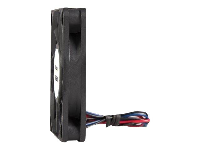 StarTech.com 60mm Gehäuselüfter - Lüfter 6cm für PC Gehäuse mit 3-pin Molex Stecker (60mmx60mmx10mm)