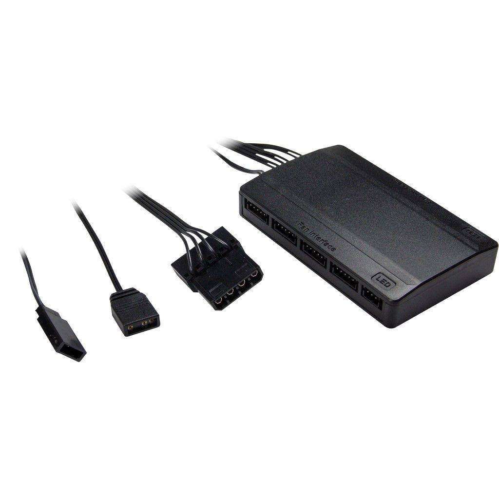 INTER-TECH - Argus RS-06 RGB - Gehäuselüfter - 120 mm (Packung mit 3)