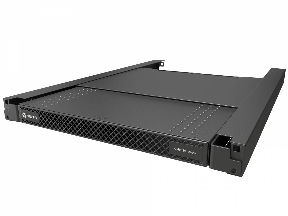 Vertiv Geist SwitchAir SA1-01002XLNB - Passives Rack-Luftstromsystem mit hinterem Lufteinlass