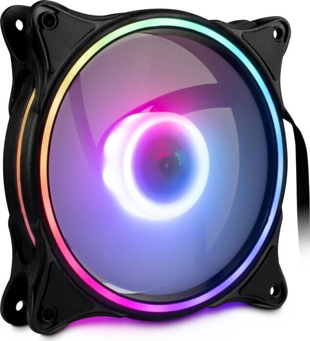 Lüfter 120x120x25 ARGUS RGB-FAN SET RS-08, 3X