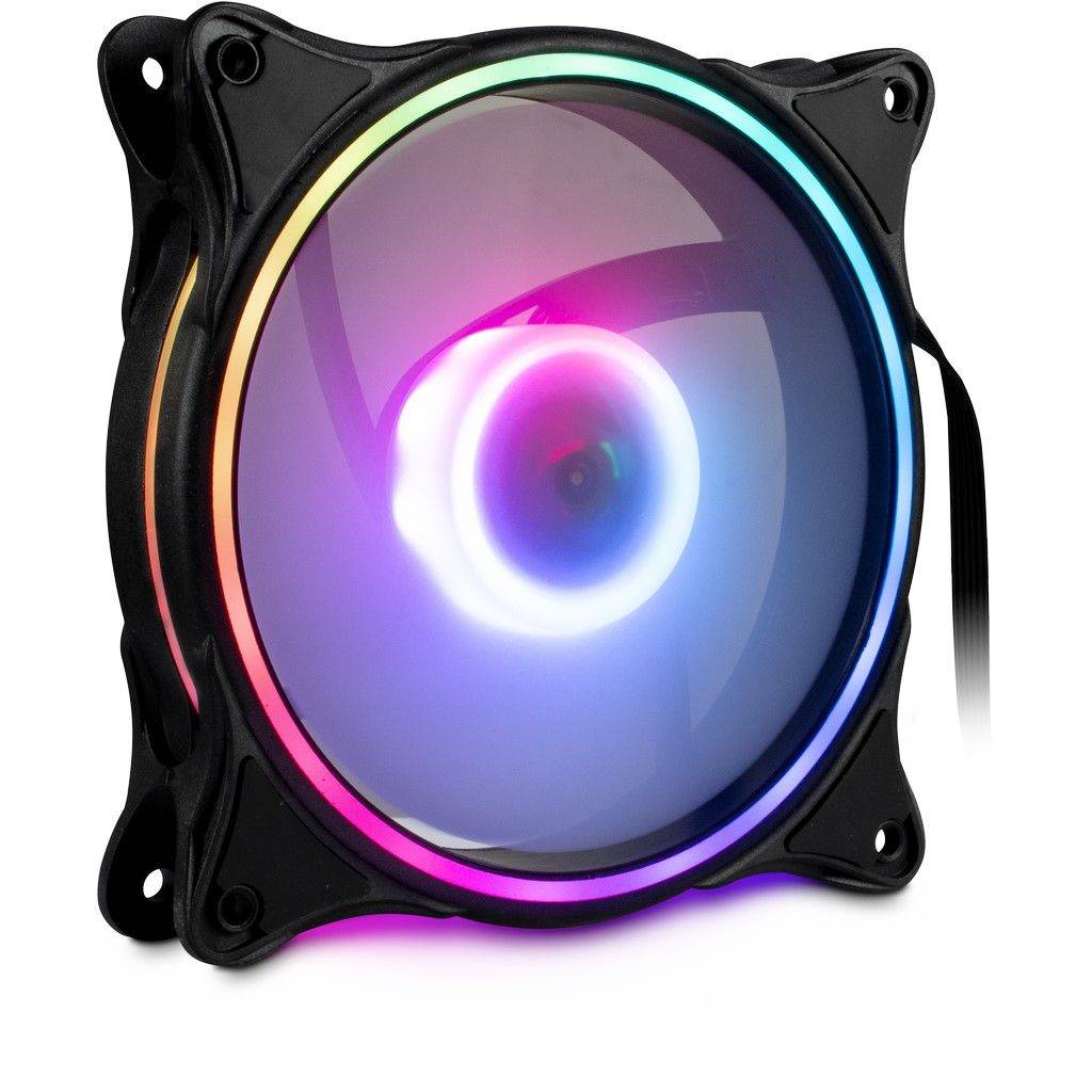 INTER-TECH - Argus RGB-FAN SET RS-08 - Gehäuselüfter - 120