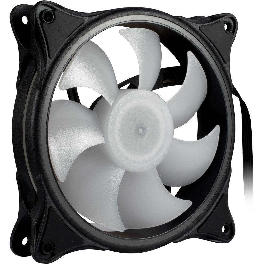 INTER-TECH - Argus RGB-FAN SET RS-08 - Gehäuselüfter - 120
