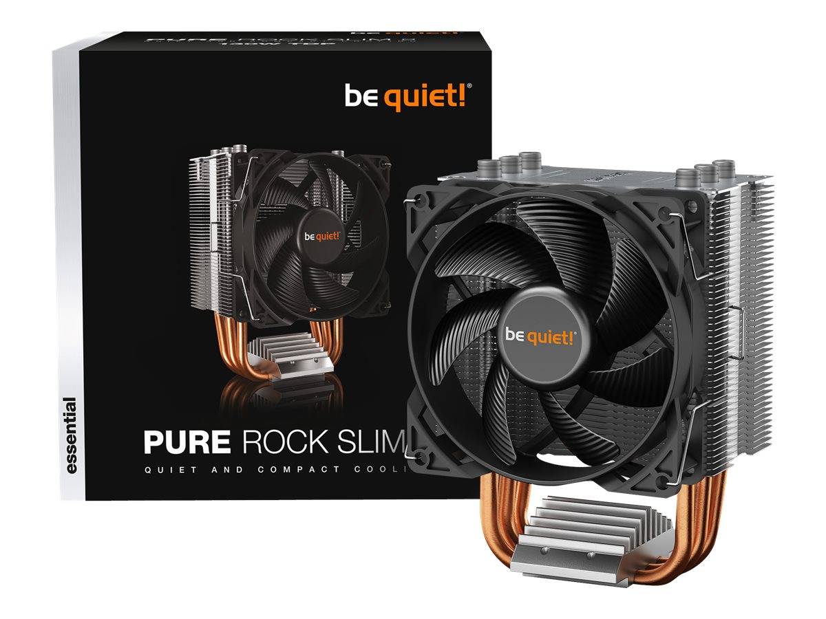 be quiet! Pure Rock Slim 2 - Prozessor-Luftkühler - (für: LGA1150, LGA1151, LGA1155, LGA1200, LGA1700, AM4, AM5)