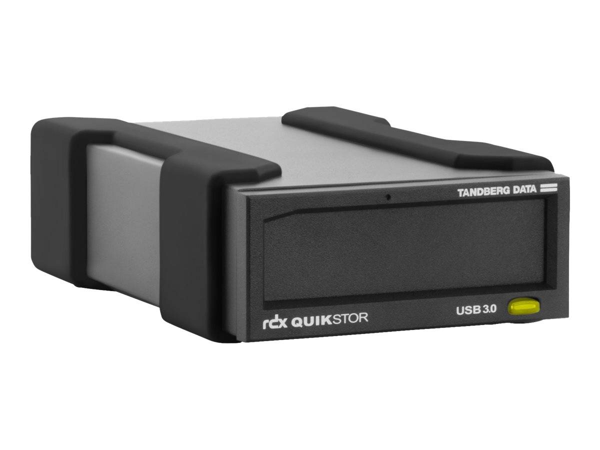 Tandberg Data RDX QuikStor USB 3.0 tragbares externes Backup-Laufwerk