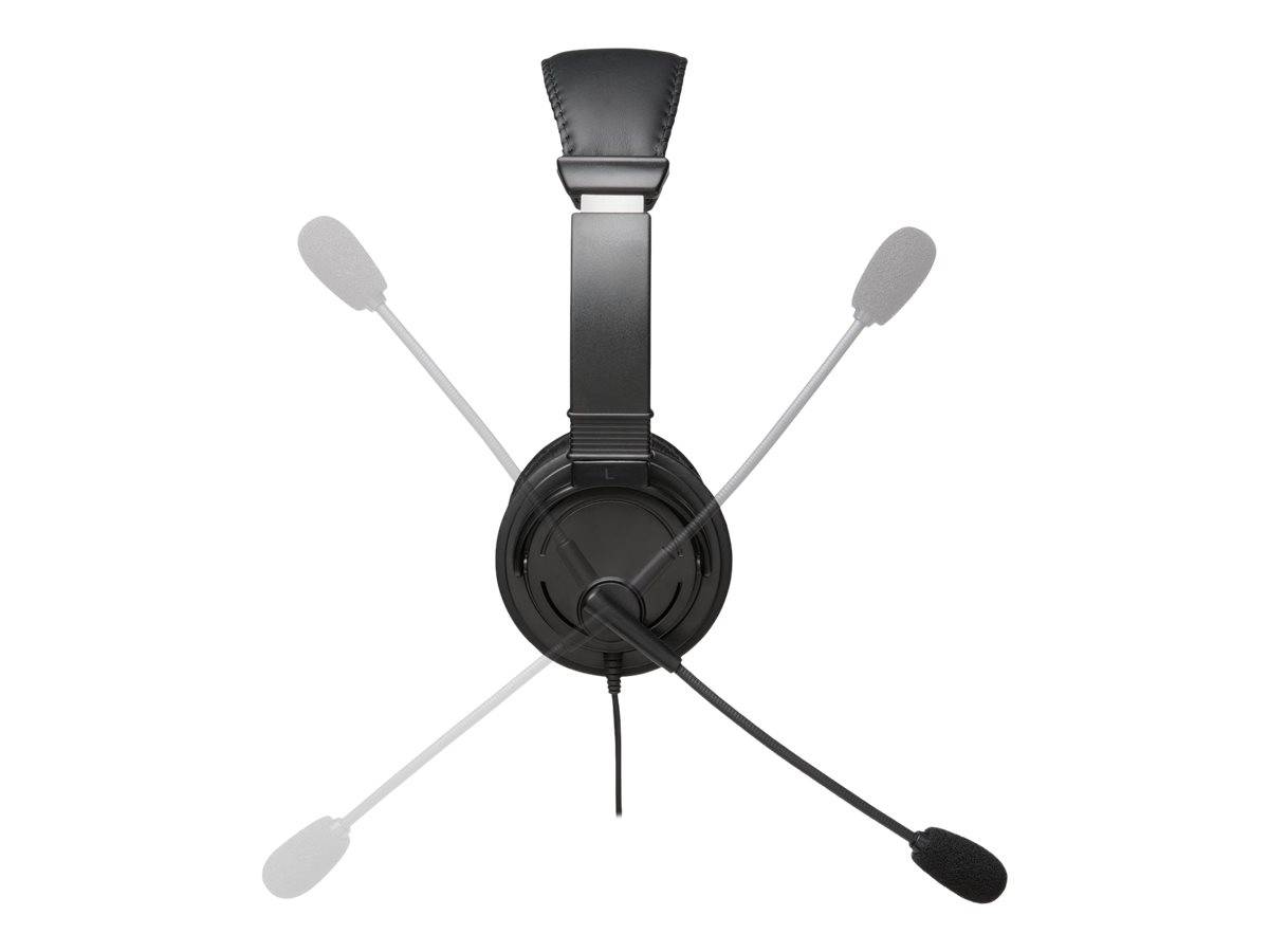 Kensington USB Hi-Fi Headphones with Mic - Headset