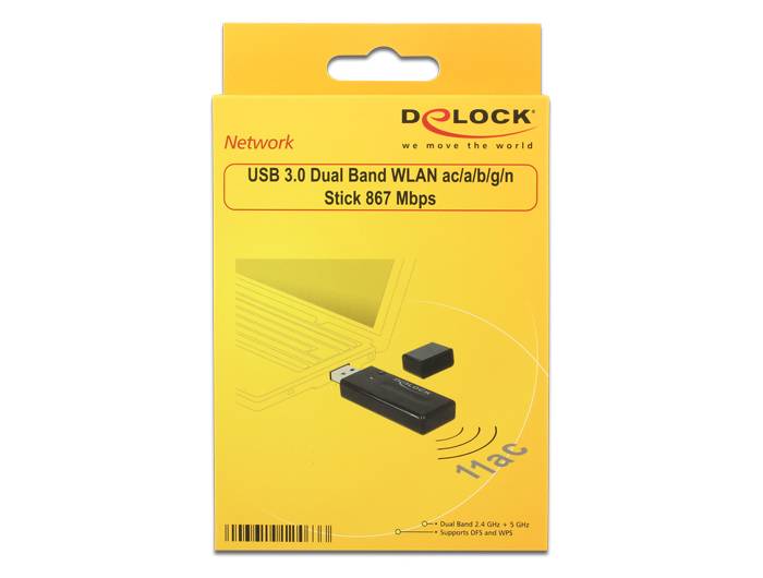 DeLock USB 3.0 Dual Band WLAN ac/a/b/g/n Stick