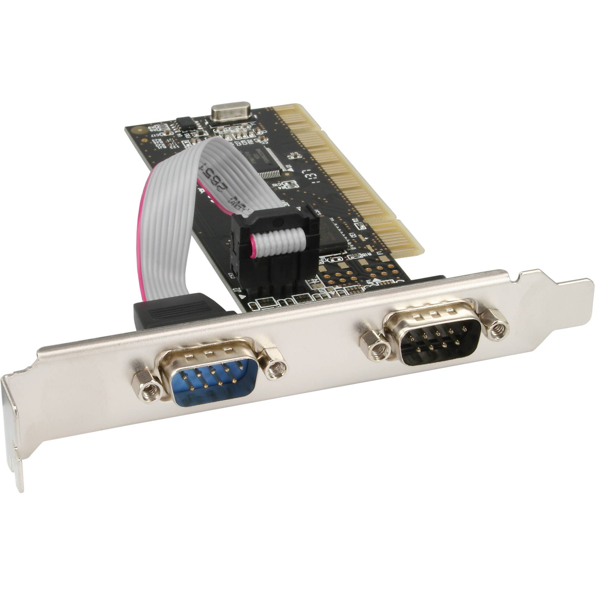 INLINE - Schnittstellenkarte - 2x 9pol seriell - PCI