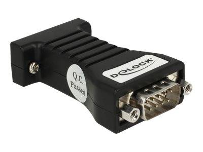 DeLOCK Isolator 1 x Serial RS-232 DB9 female to 1 x Serial RS-232 DB9 male 3 kV