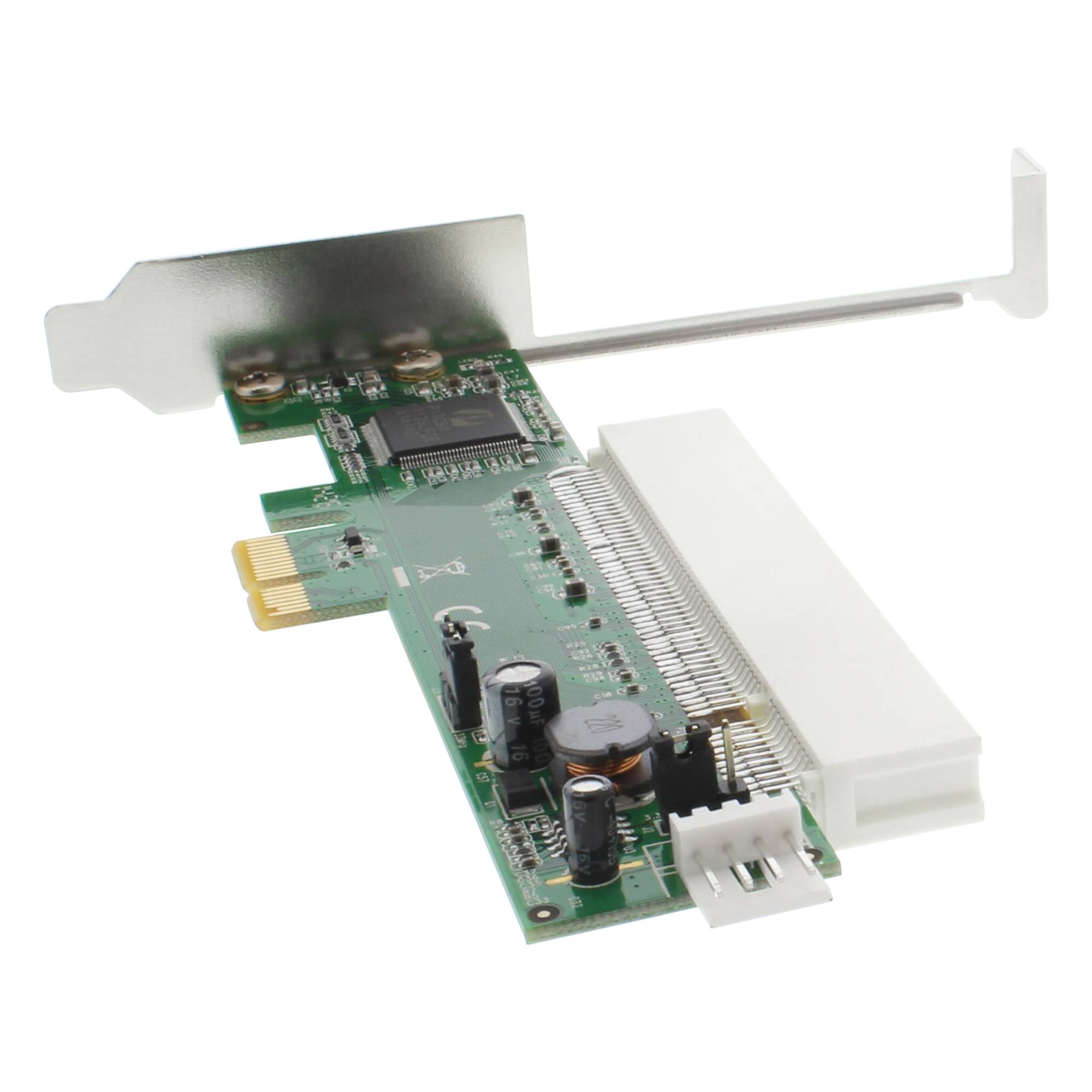 INLINE - Schnittstellen-Adapterkarte - PCI auf PCIe (PCI-Express)