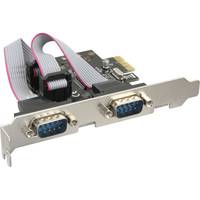 INLINE - Schnittstellenkarte - 2x Seriell 9-pol - PCIe (PCI-Express)