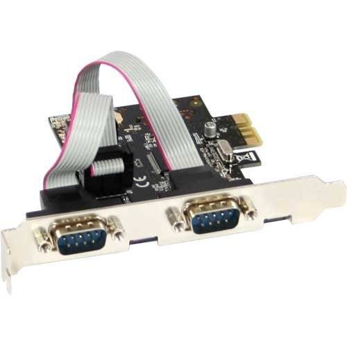 INLINE - Schnittstellenkarte - 2x Seriell 9-pol - PCIe (PCI-Express)