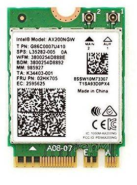 Intel Wi-Fi 6 AX200 - Netzwerkadapter - M.2 2230 / M.2 1216