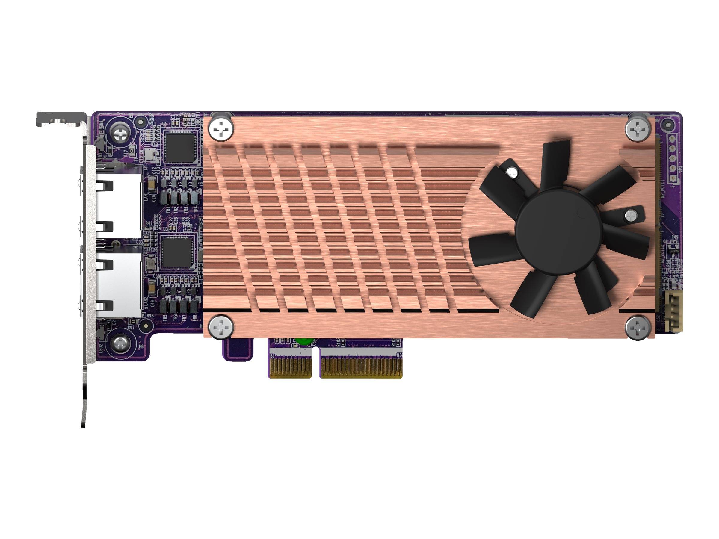 QNAP QM2-2P2G2T QM2-Card M.2 SSD x2 2.5GBE x2