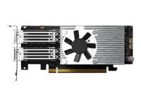 QNAP QXG-100G2SF-E810 - Netzwerkadapter - PCIe 4.0 x16 Low-Profile - 100 Gigabit
