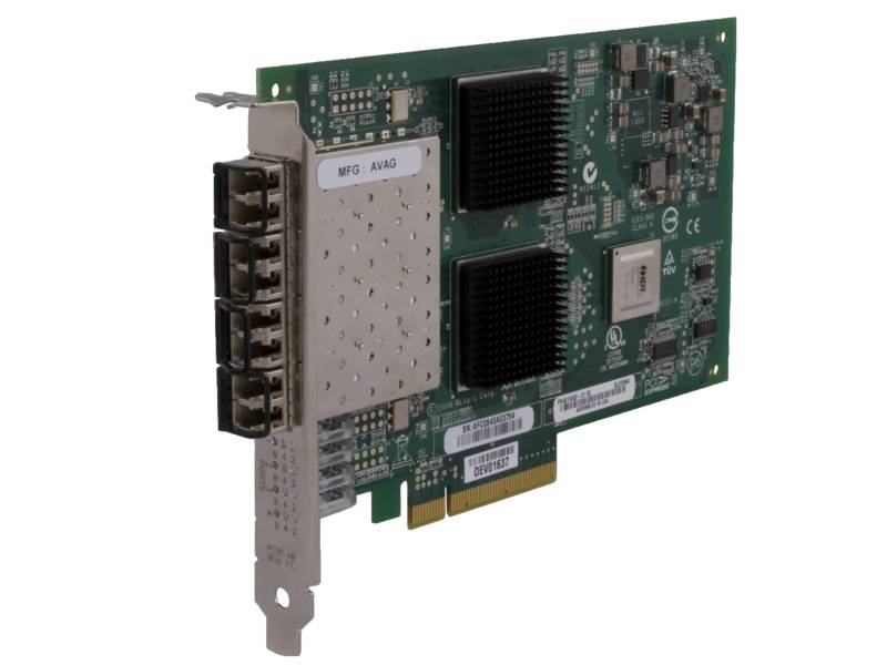 HPE StoreFabric 84Q - Hostbus-Adapter - PCIe 2.0 x4 / PCIe x8 Low-Profile