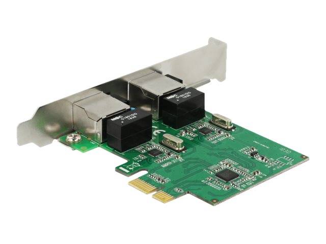 DeLOCK PCI Express Card > 2 x Gigabit LAN - Netzwerkadapter