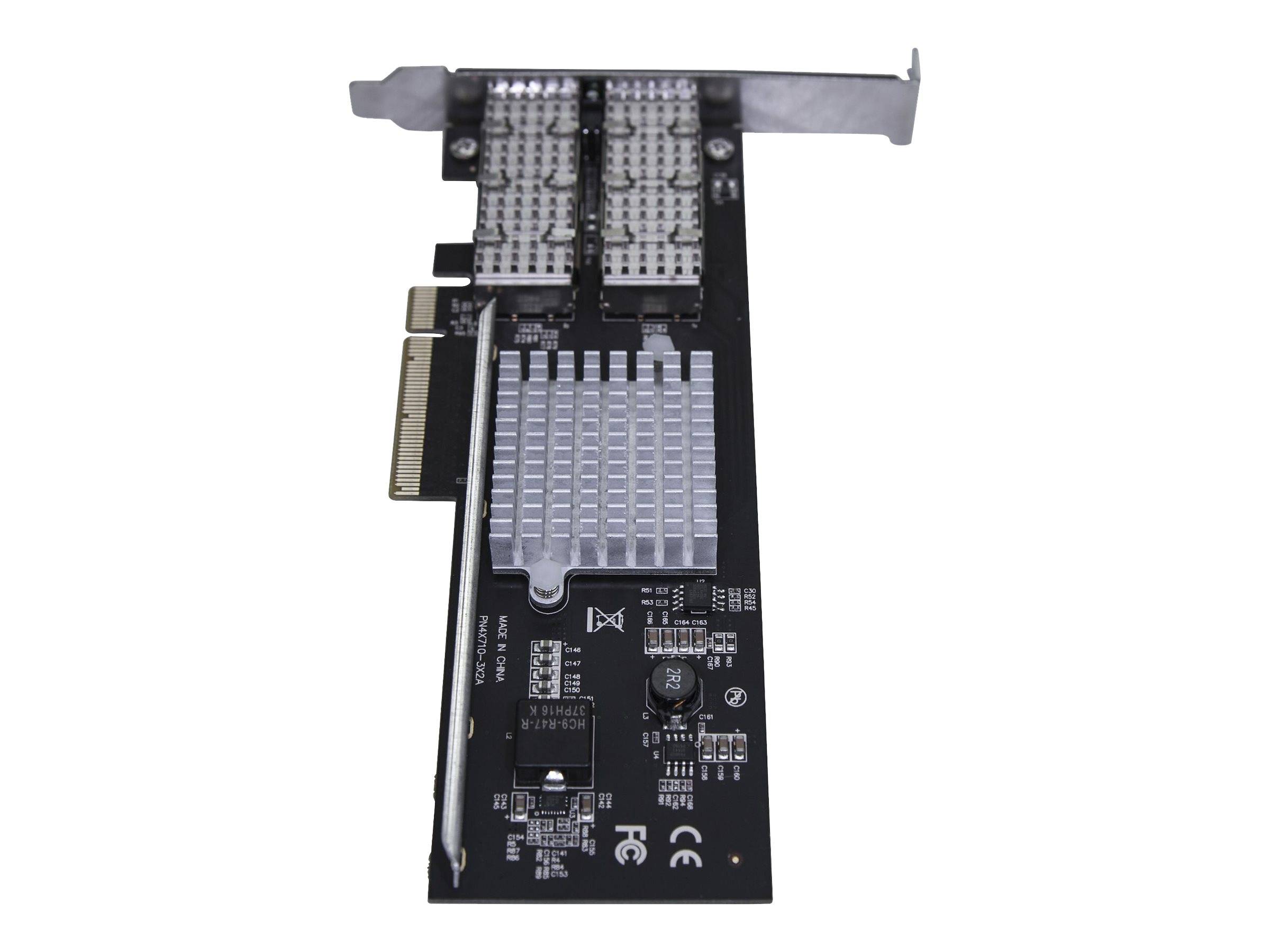 StarTech.com Dual Port 40G QSFP+ Netzwerkkarte - Intel XL710 Open QSFP+ Converged Adapter - PCIe 40 Gigabit Ethernet Ser
