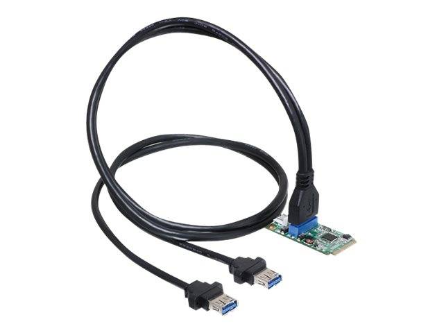 Delock MiniPCIe I/O PCIe full size 1 x 19 Pin USB 3.0 Pin Header