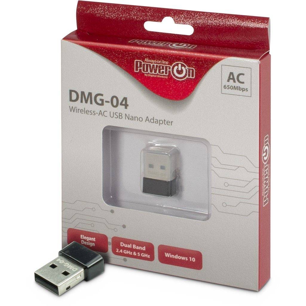 Inter-Tech DMG-04 - Netzwerkadapter - USB 2.0