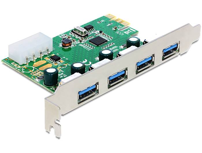 DeLock PCI Express Card > 4 x external USB 3.0