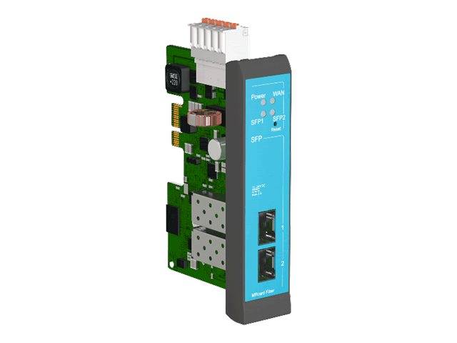 INSYS icom MRcard Fiber - Erweiterungsmodul - 1GbE