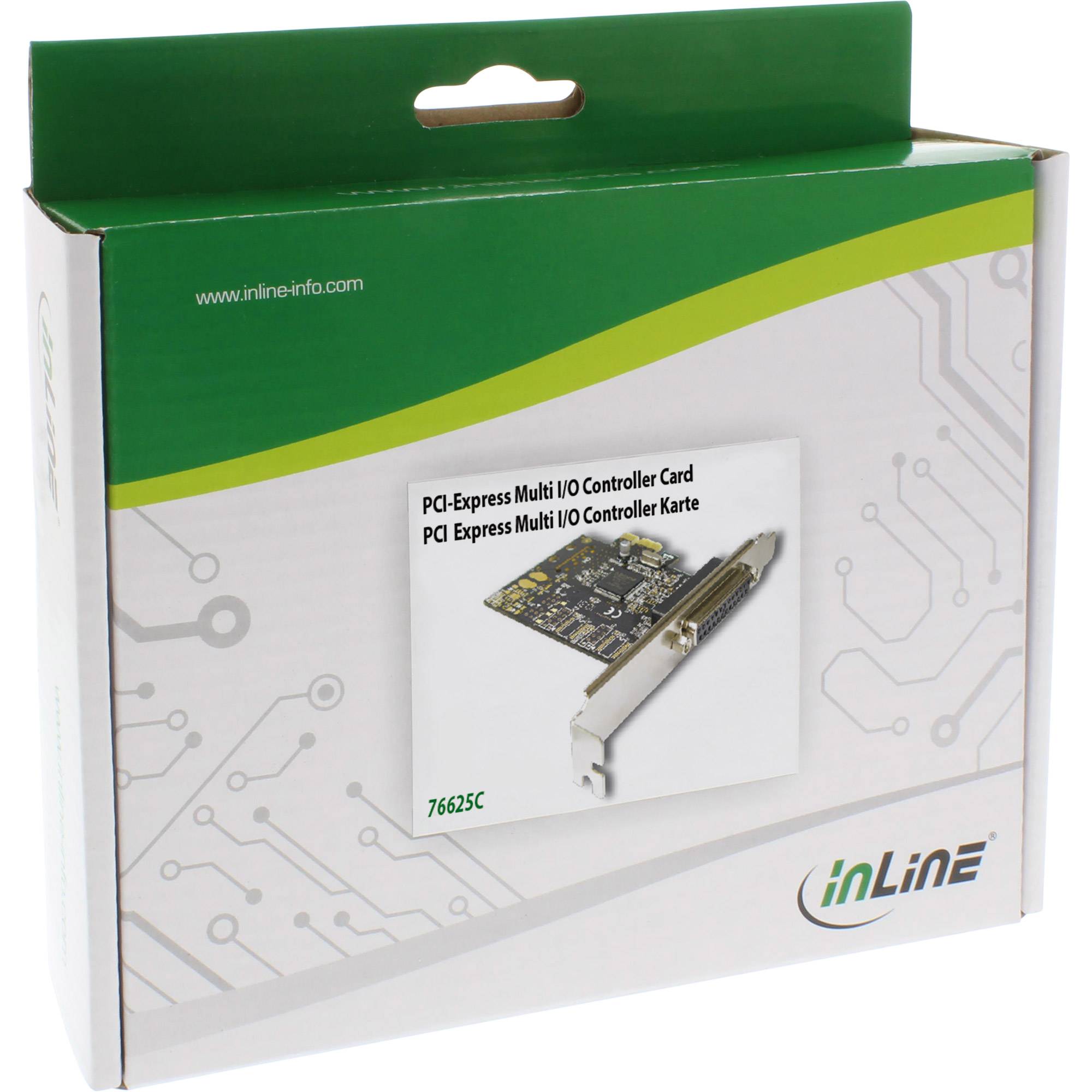 INLINE - Schnittstellenkarte - 1x parallel 25-pol - PCIe (PCI-Express)