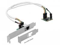 DeLOCK Mini PCIe I/O PCIe half size 1 x Gigabit LAN Low Profile