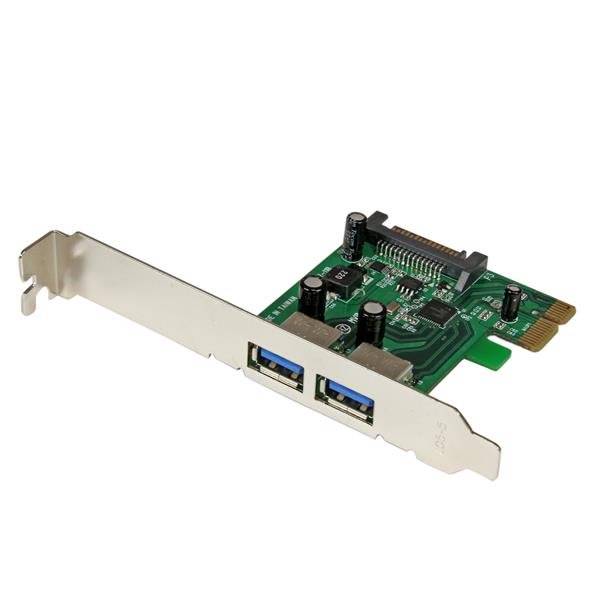 StarTech.com 2 Port PCI Express SuperSpeed USB 3.0 Schnittstellenkarte mit UASP