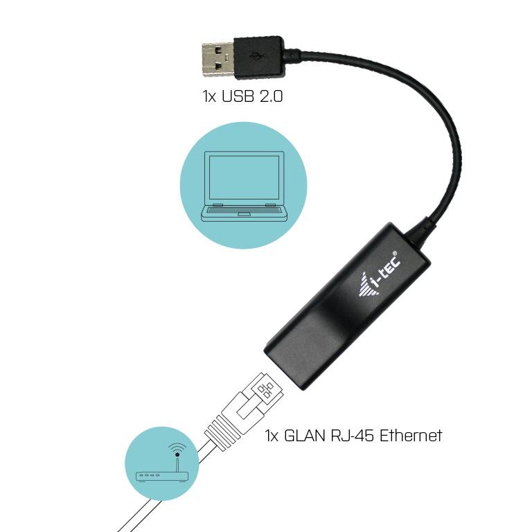 i-Tec ADVANCE Series USB 2.0 Fast Ethernet Adapter