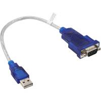 INLINE - USB zu Seriell Adapterkabel - Stecker A an 9pol Sub D Stecker